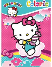 Hello Kitty Colorio värityskirja 1kpl lajit.