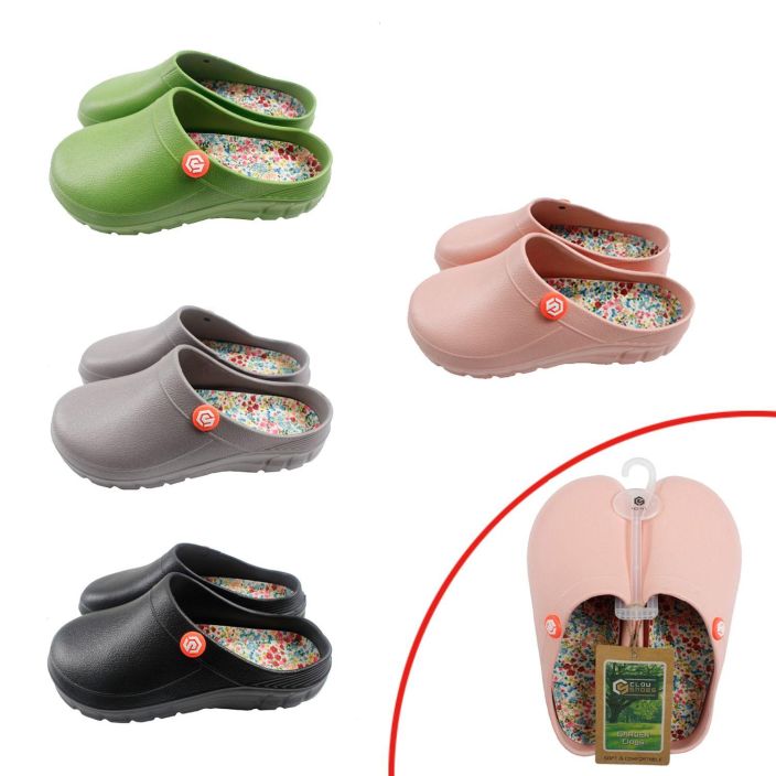 Puutarhakalossit kukkapohjallinen 36-41 lajitelma 71.00777.99