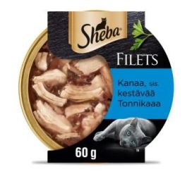 Sheba Sheba Fillets kana ja tonnikala 60g 419108