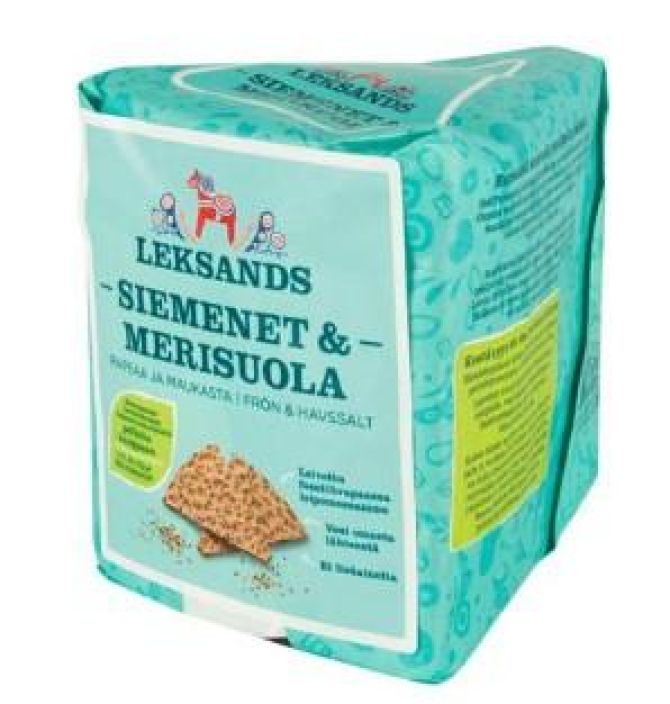 Leksands siemenet &amp; merisuola 200g nakkileipa 902-688