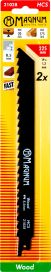 Magnum Puukkosahanterä HCS 8,5/225mm 2kpl
