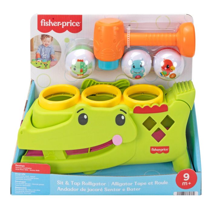 Fisher Price Tap&Roll alligaattori JLB94 64026021 verkkoon Fisher Price Tap&Roll alligaattori JLB94 64026021 verkkoon