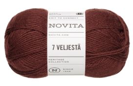 Novita 7 veljestä 651 ruoste 100g