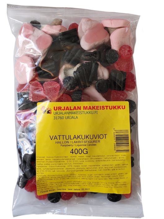 Vattulakukuviot 400g Nauti makeista hetkista pehmeiden Vattulakukuvio-viinikumikarkkien seurassa! Tama Vattulakukuviot 400g Nauti makeista hetkista pehmeiden Vattulakukuvio-viinikumikarkkien seurassa! Tama