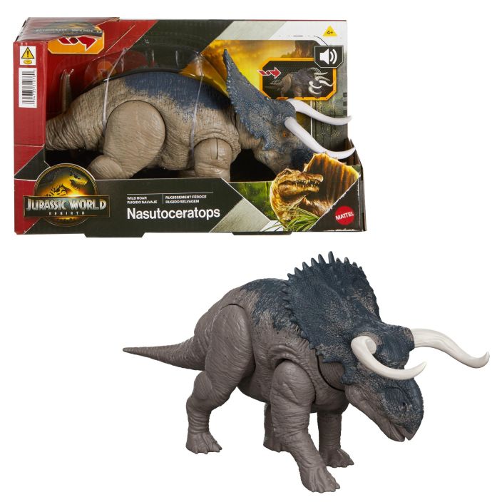 Jurassic World Wild Roar dinosaurus lajit. JGB87 02525005 tuotekuva 2 Jurassic World Wild Roar dinosaurus lajit. JGB87 02525005 tuotekuva 2