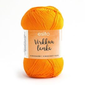 Esito virkkuulanka 9022 oranssi 100g