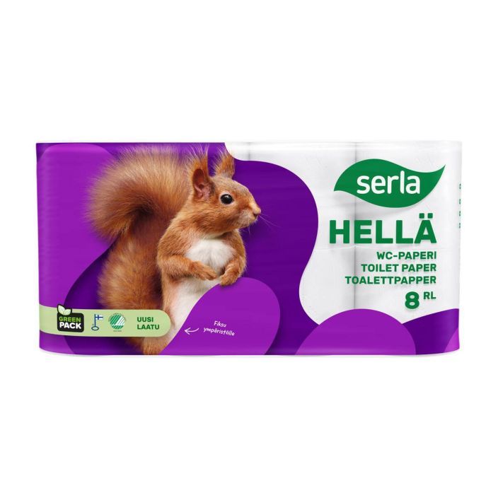 Serla hella wc-paperi 8rll 901-2214