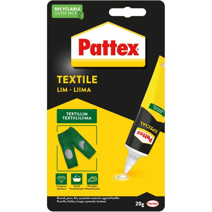 Pattex tekstiililiima 20g 1842219 938-518