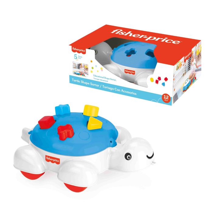 Fisher-Price lajittelukilpikonna 64025020 tuotekuva 1 Fisher-Price lajittelukilpikonna 64025020 tuotekuva 1
