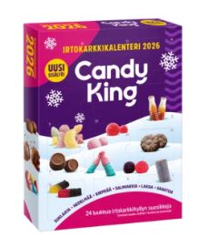 Candyking irtokarkit joulukalenteri 570g 1018150