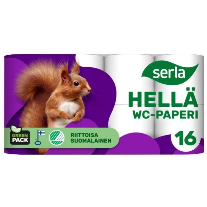 Serla Hella wc-paperi 16rl 901-2200