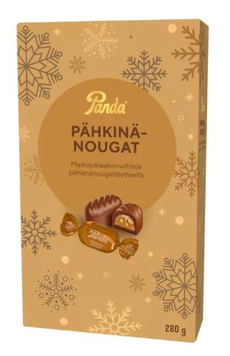 Panda pahkina-nougat 280g Panda pahkina-nougat 280g