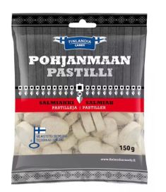 Pohjanmaan pastilli salmiakki 150g