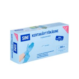 Sini Kertakäyttökäsine nitriili L 100kpl 32164