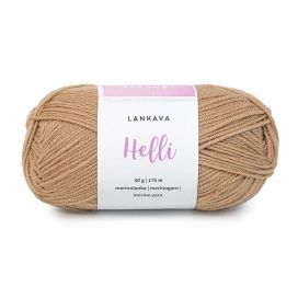 Lankava Helli 306 vaaleanruskea 50g