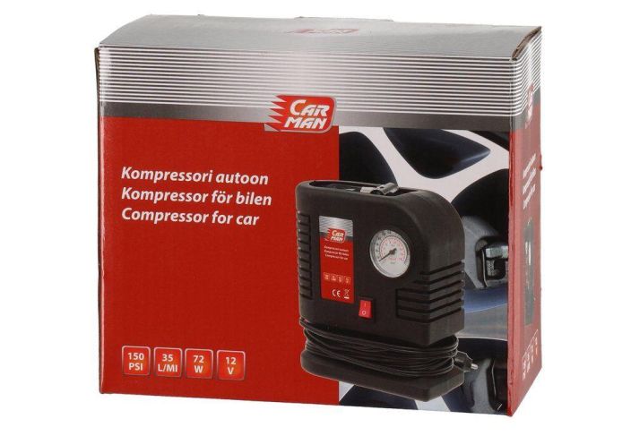 Carman kompressori mini 150psi 12V 308889 tuotekuva 2
