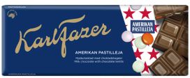 Karl Fazer Amerikan pastilleja suklaalevy 180g