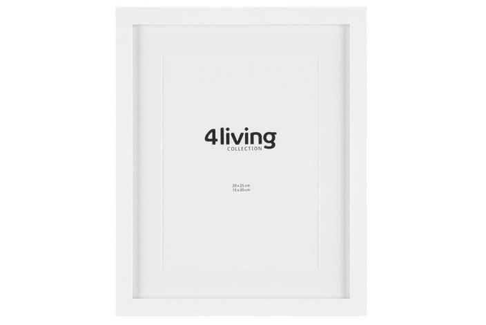 4living valokuvakehys Nice 20x25 valk. 627757 924-4700