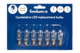 Finnlumor Led vaihtolamppu 2-9 osaisiin kynttelikköihin