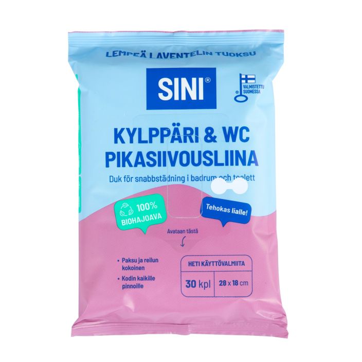Sini Kylppari&amp;wc pikasiivousliina 30kpl 3762 922-982