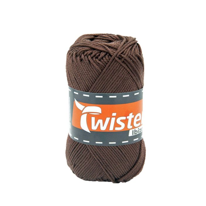 Twister Ibiza puuvillalanka 88 kaffee 50g