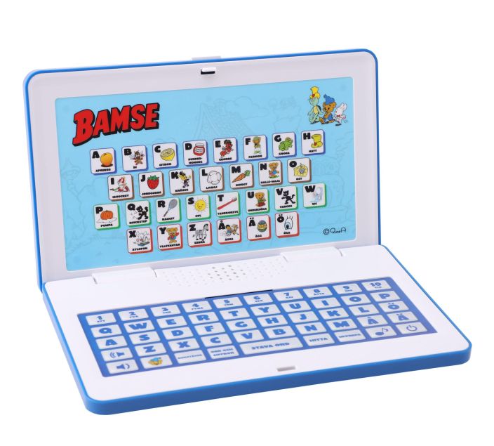 Bamse laptop Leikki kannettava tietokone ruotsinkielinen 56023001 tuotekuva 1