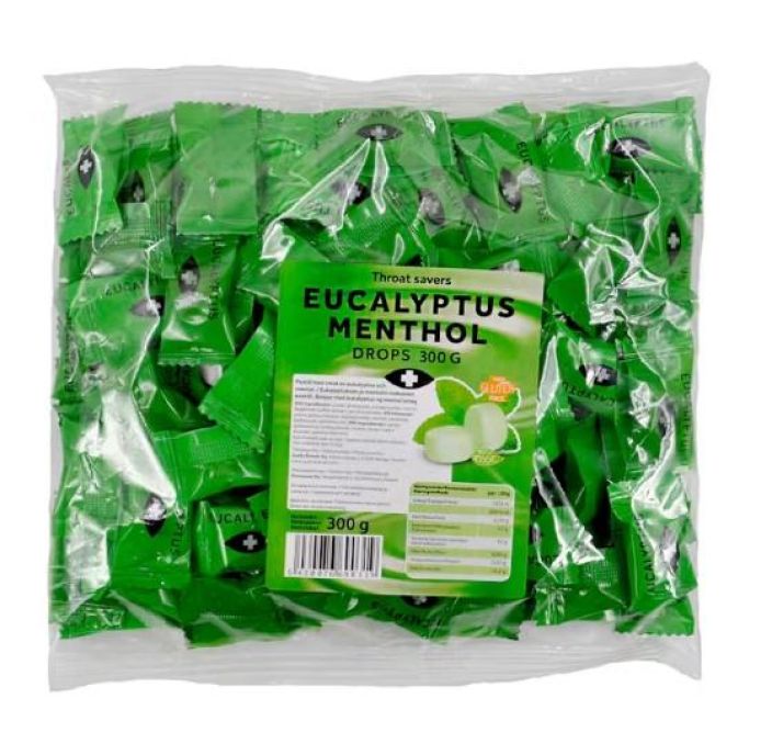 Kurkkupastilli Eucalyptus 300g 901-236 Kurkkupastilli Eucalyptus 300g 901-236