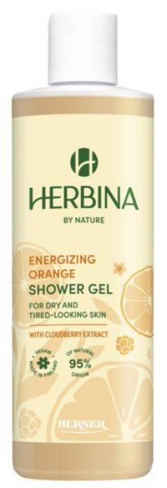 Herbina suihkugeeli Energizing Orange 250ml 957-172