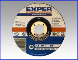 Exper Exper katkaisulaikka metallille 10-pack 125x1x22mm A 60R 243012510220-10-DR