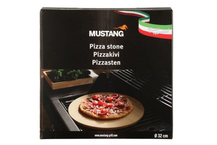 Mustang pizzakivi pyöreä 32cm 273977 tuotekuva 2