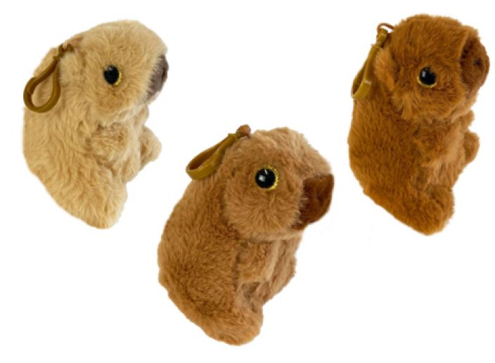 Capibara 12cm avaimenpera lajit. P246221Z Capibara 12cm avaimenpera lajit. P246221Z