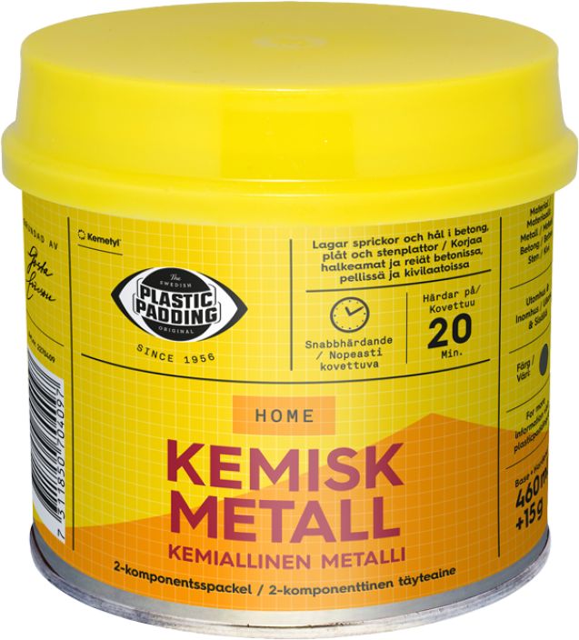 Plastic Padding Kemiallinen Metalli 460ml 2270409 903-2001 Plastic Padding Kemiallinen Metalli 460ml 2270409 903-2001