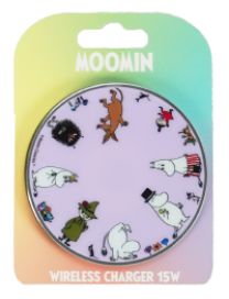 Moomin Muumit Latausalusta Liila 15W M20004