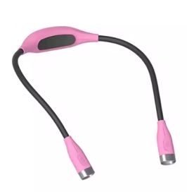 Vatti Vatti lukuvalo LED ladattava pinkki