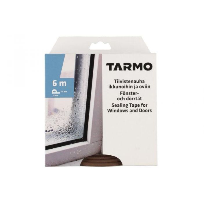 Tarmo ikkunatiiviste p-profiili rusk. 6m 206252 924-5171