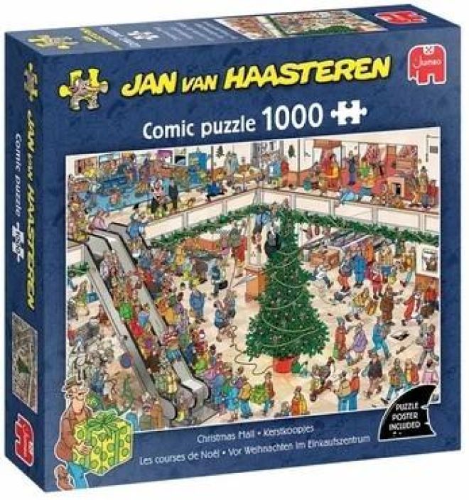 Jan van Haasteren palapeli Jumbo 1000 palaa Christmas Mall Jan Van Haasterenin persoonallinen 1000 palan palapeli. Jan van Haasteren palapeli Jumbo 1000 palaa Christmas Mall Jan Van Haasterenin persoonallinen 1000 palan palapeli.