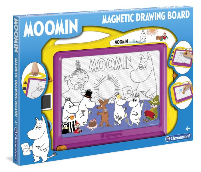 Clementoni Muumi piirustuslevy 47000075 926-7412 Clementoni Muumi piirustuslevy 47000075 926-7412