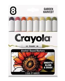 Crayola tussit Sadon korjuu 8kpl