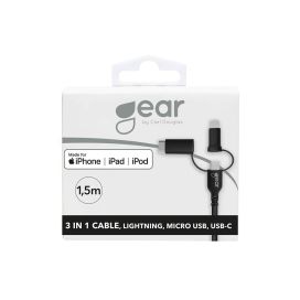 GEAR Latausjohto 3in1