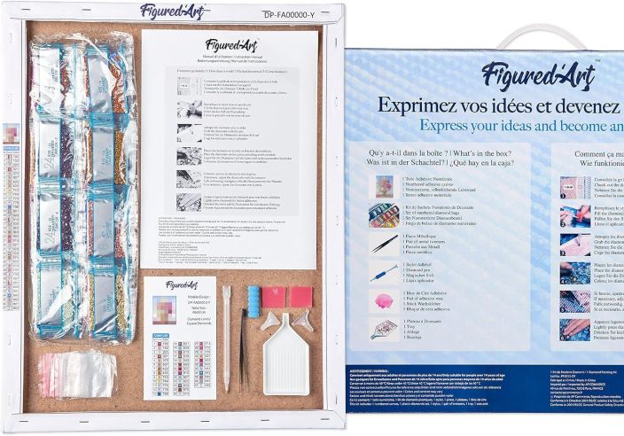 Timanttimaalaus Tree of Life kehystetty 40x50cm DP-091-Y tuotekuva 1