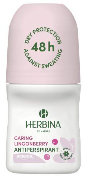 Herbina Caring Lingonberry antiperspirantti 50ml 957-179