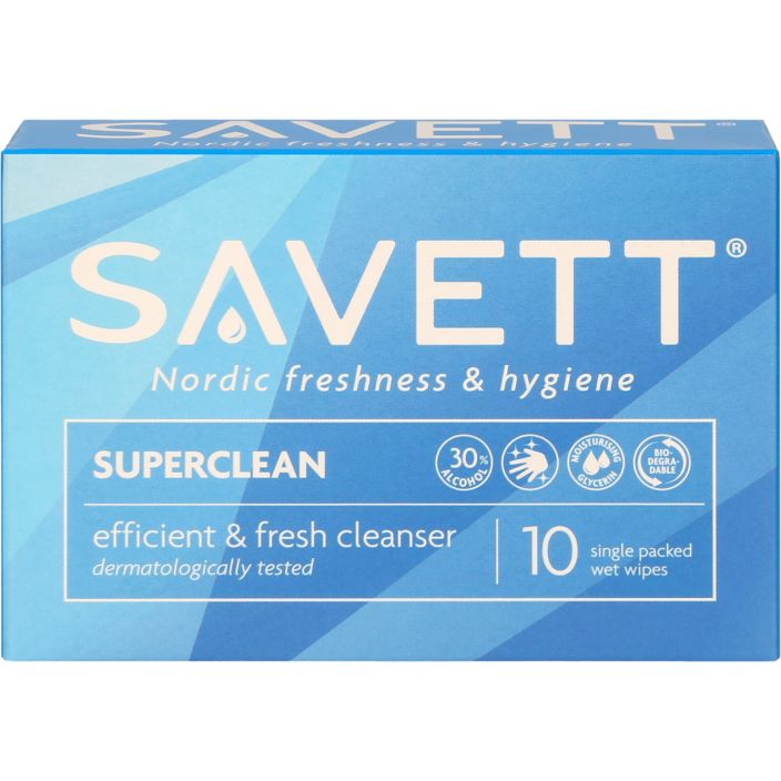 Savett 10kpl Super Clean 302525 950-019 Savett 10kpl Super Clean 302525 950-019