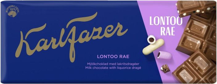 Karl Fazer Lontoon rae suklaalevy 180 g 401439 Yllata makuaistisi ja koe pehmean maitosuklaan ja rapsakan lakritsin liitto – Karl Fazer Lontoon rae suklaalevy 180 g 401439 Yllata makuaistisi ja koe pehmean maitosuklaan ja rapsakan lakritsin liitto –