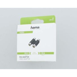Hama HAMA Audio Adapteri 2xRCA-2xRCA 205181 POISTUU