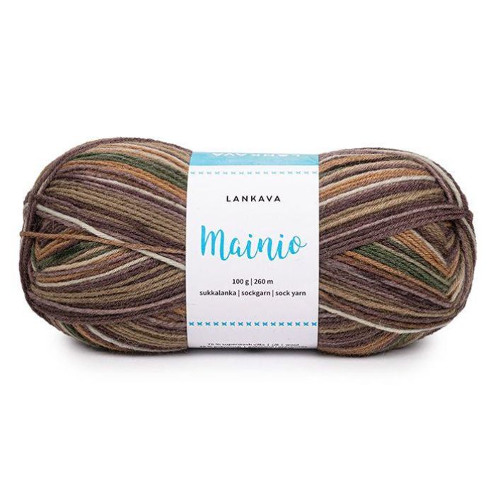 Lankava Mainio sukkalanka 5290 metsapolku 100g MAINIO-5290