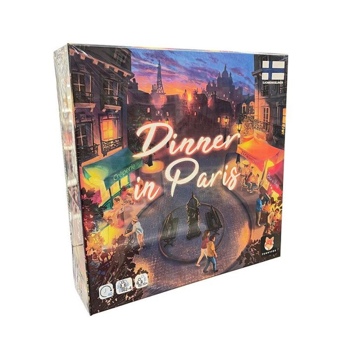 Dinner in Paris - Illallinen Pariisissa -lautapeli 62077004 926-7456