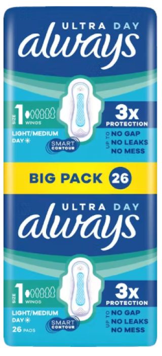 Always ultra normal siivilla 26kpl Always ultra normal siivilla 26kpl