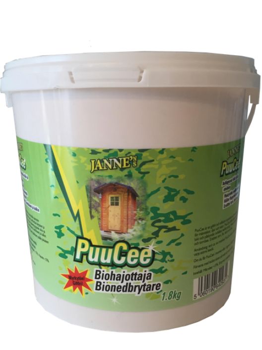 Puucee biohajottaja 1,8kg 901-3500