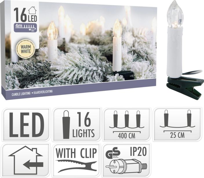 Kuusenvalosarja 16led AX8233000 992-1049