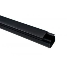 Harju Asennuskanava 16x16x2000mm musta tarralla 71557A-N